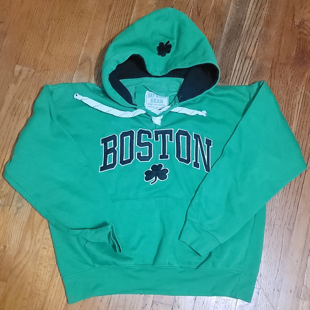 Boston Green Men's Hoodie